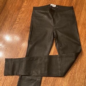 Helmut Lang Lamb Leather Pants